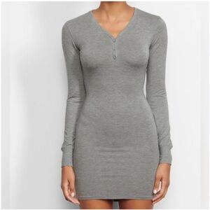 Skims Sleep Henley Dress